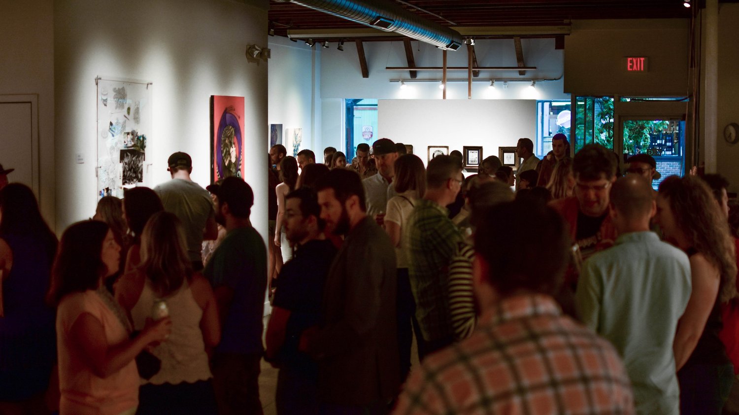 Good Human Partners - photo from a charity event in New Haven, CT with The 16oz. Canvas. Make an impact to help others when possible.